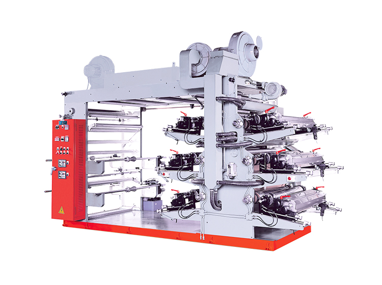 6 Color Flexographic High Speed Printing Machine product image